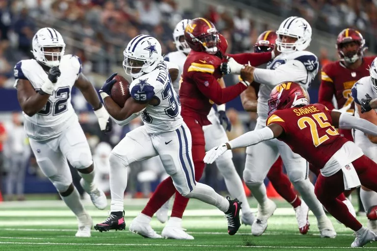 Javonte williams looks to lead Dallas Over Arizona