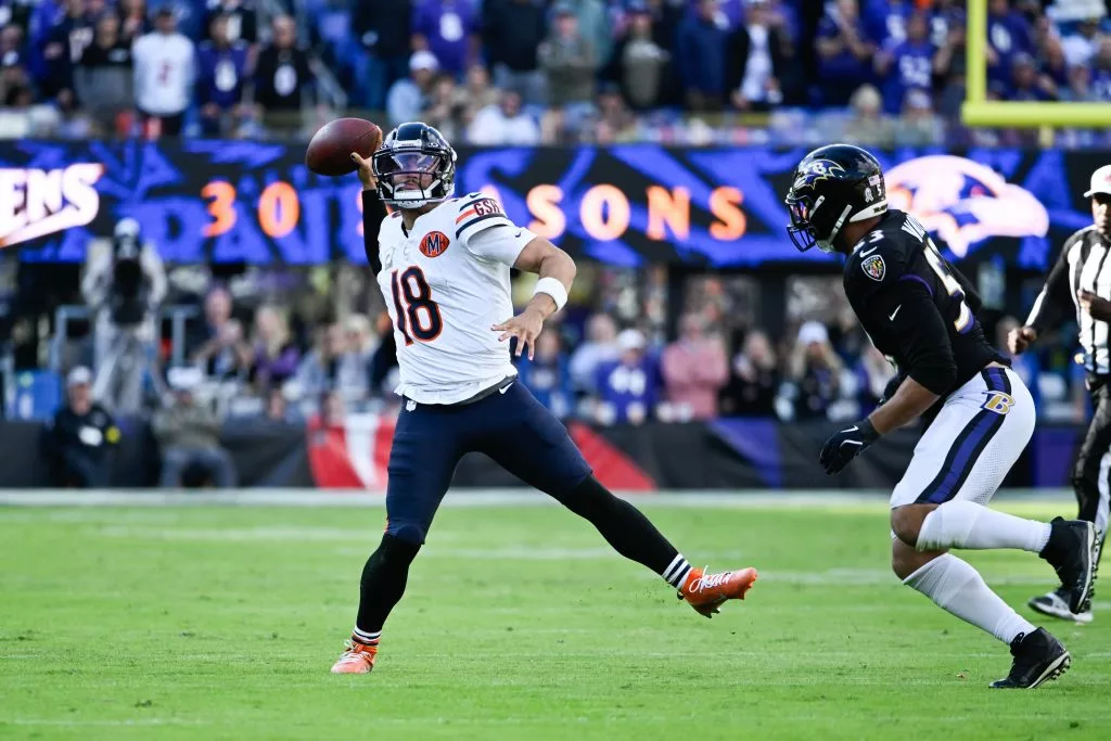 Caleb Williams looks to lead the Bears over the Bengals