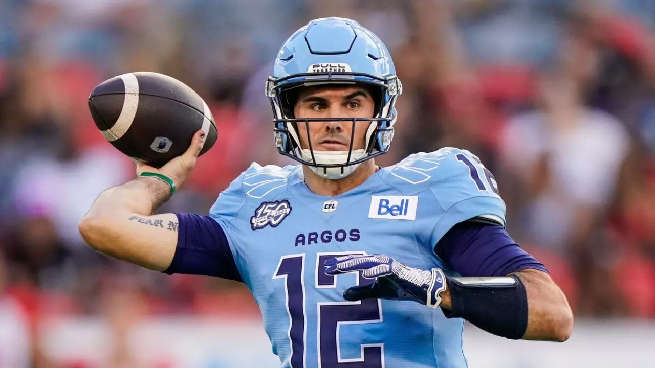 Toronto Argonauts vs Winnipeg Blue